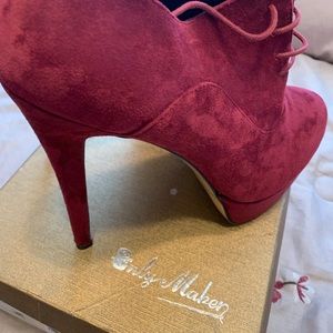 OnlyMaker Women’s Sexy High Heel Platform Bootie